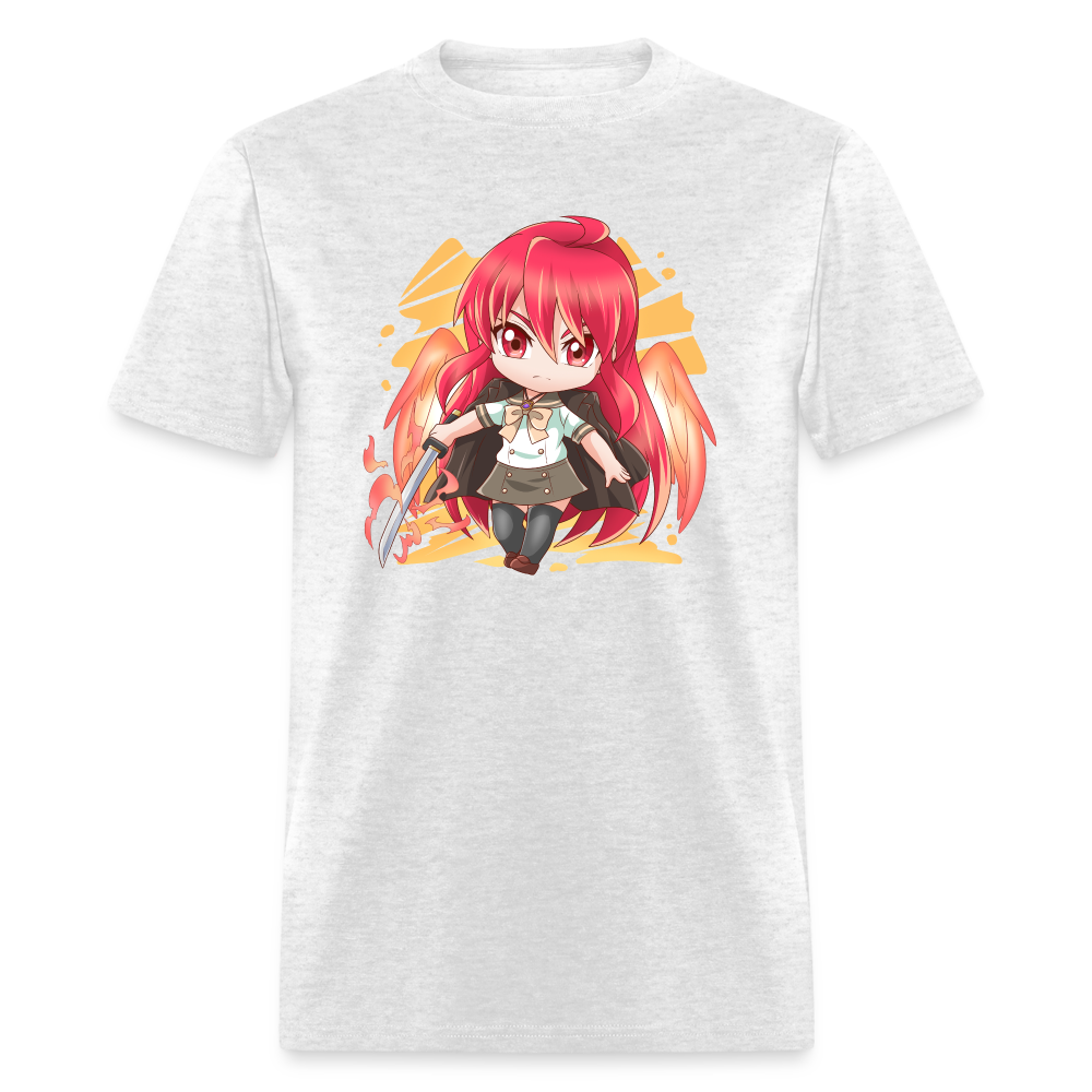 Shana T-Shirt Black ANIMEinU - light heather gray
