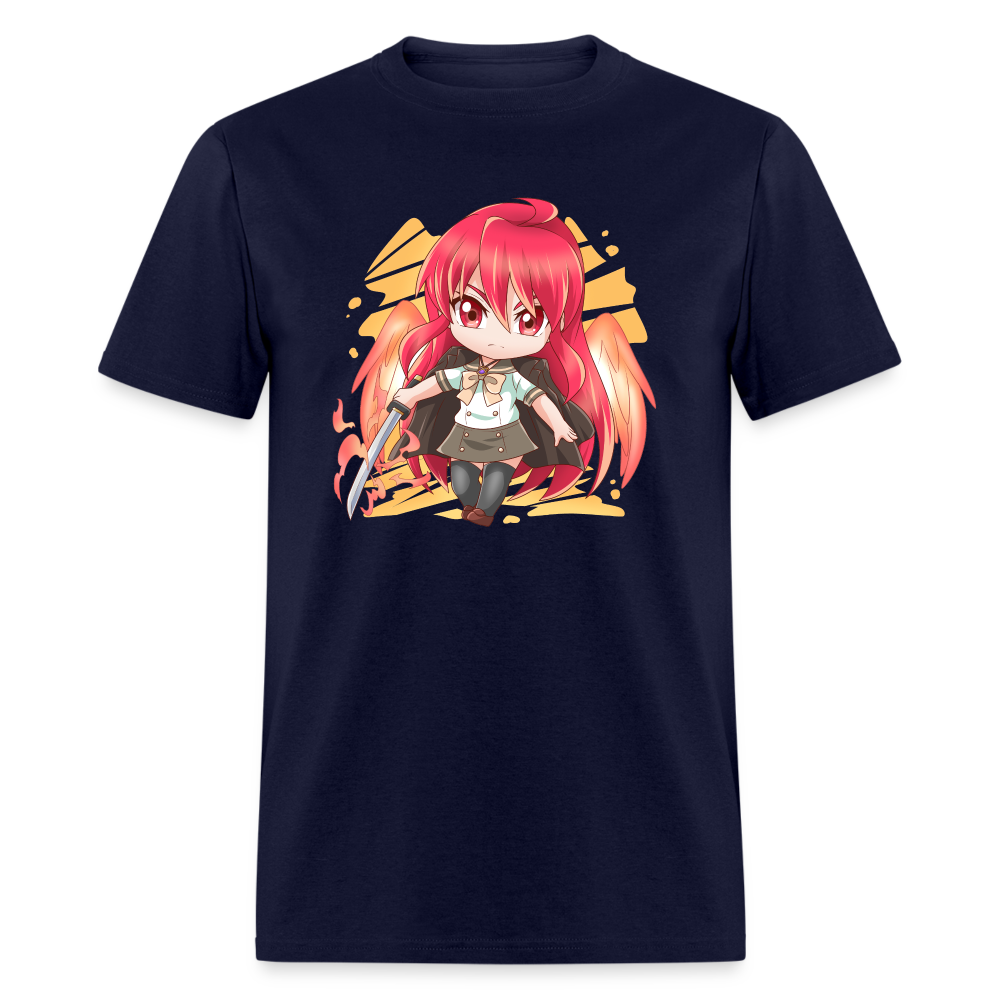 Shana T-Shirt Black ANIMEinU - navy