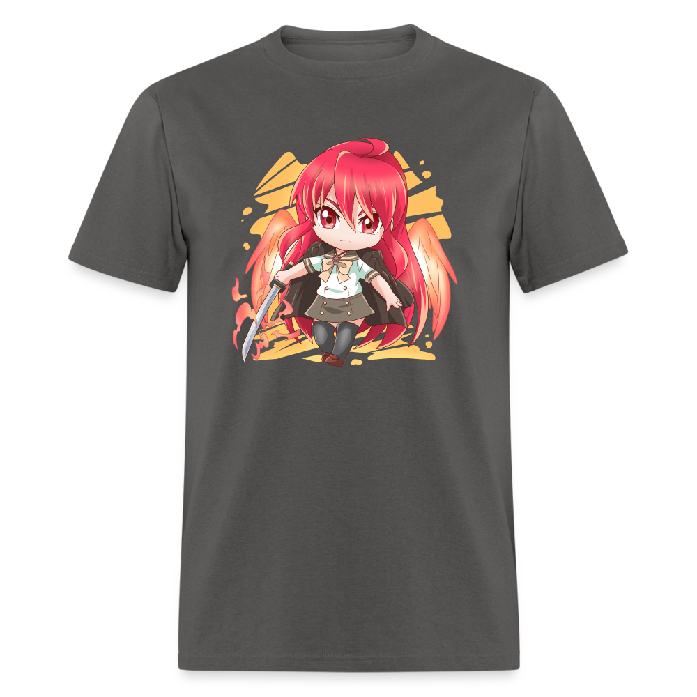 Shana T-Shirt Black ANIMEinU - charcoal