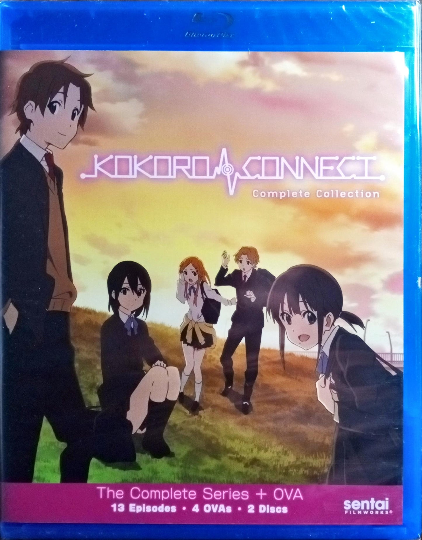 Kokoro Connect Blu-ray Complete Collection Sealed