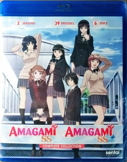 Amagami SS / Amagami SS Plus Blu-ray Complete Collection Sealed