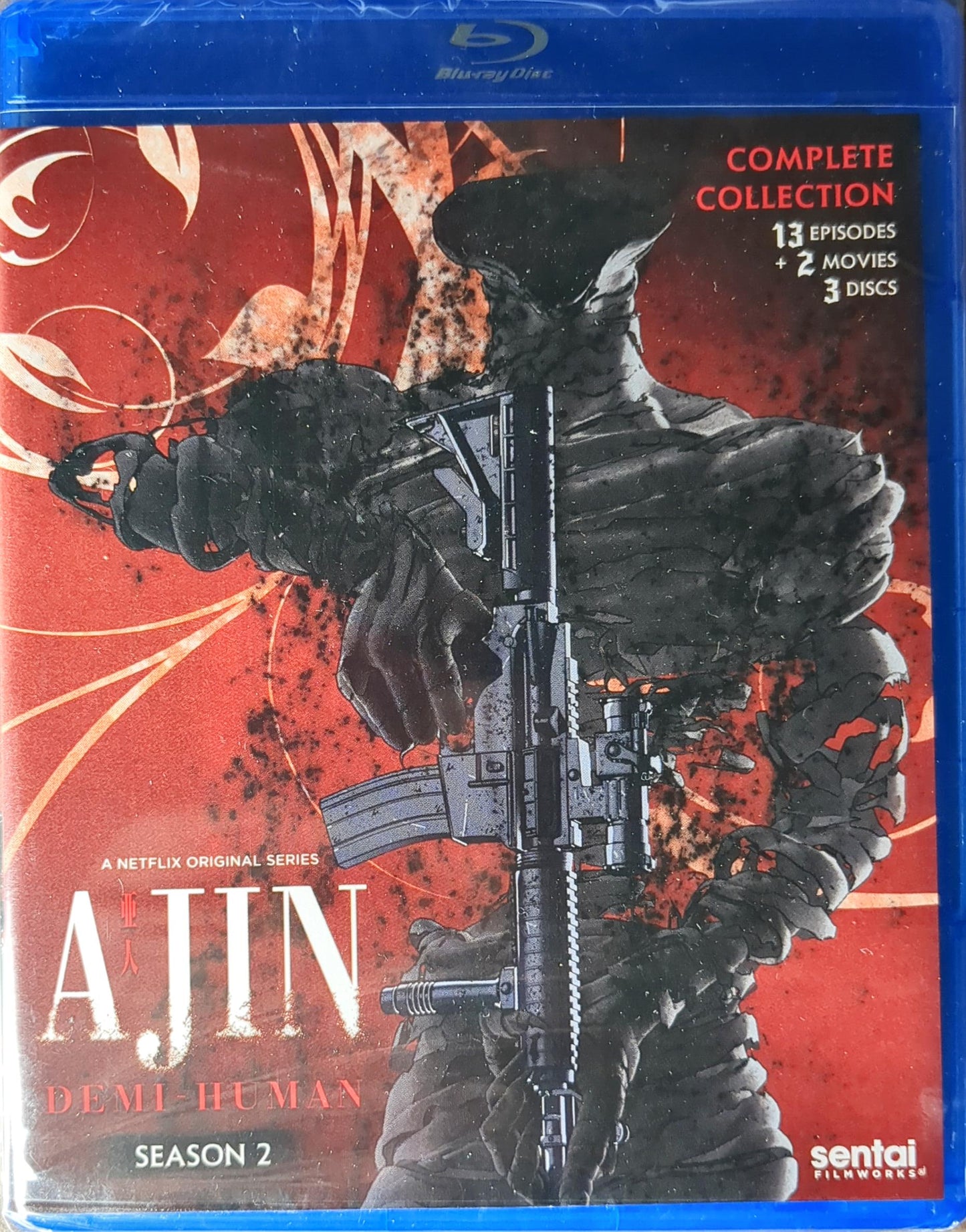 Ajin: Demi-Human Season 2 Blu-ray Complete Collection Sealed