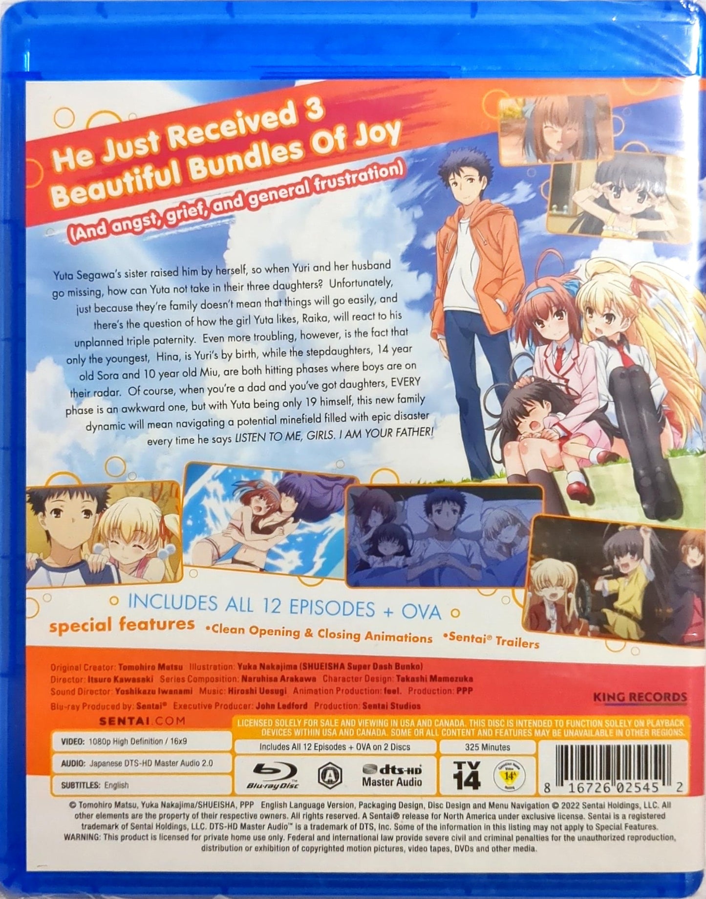 Listen to me girls. I Am Your Father! Blu-ray Complete Collection Sealed