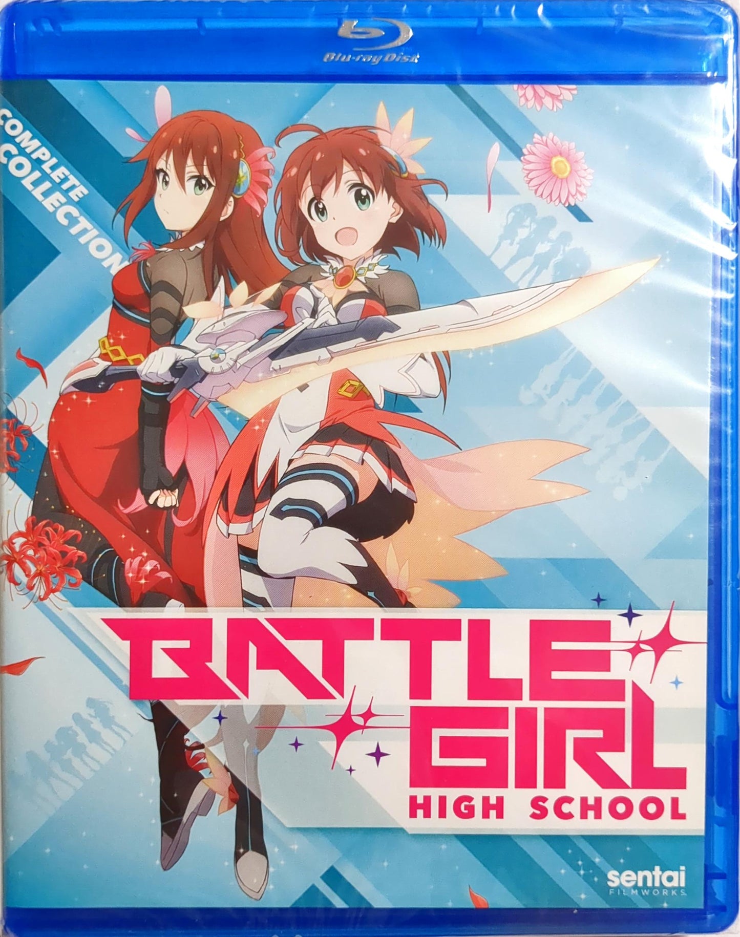 Battle Girl High School Blu-ray Complete Collection Sealed