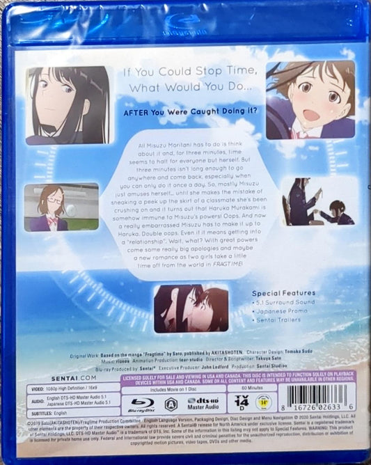 Fragtime Blu-ray Sealed