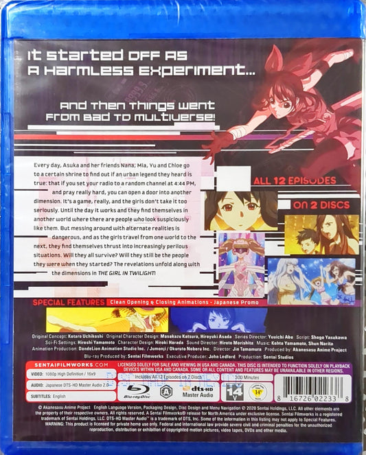 The Girl in Twilight Blu-ray Complete Collection Sealed