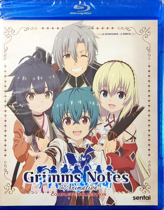 Grimms Notes the Animation Blu-ray Complete Collection Sealed