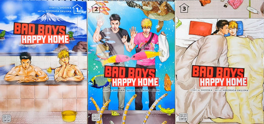 Bad Boys, Happy Home, 1 2 3 Complete Manga, BL Yaoi Romance Mature