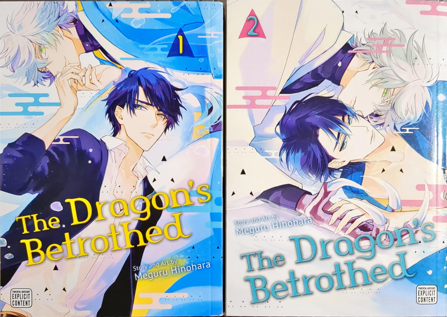 The Dragon's Betrothed, Meguru Hinohara, Manga, BL, Yaoi, Romance, Mature