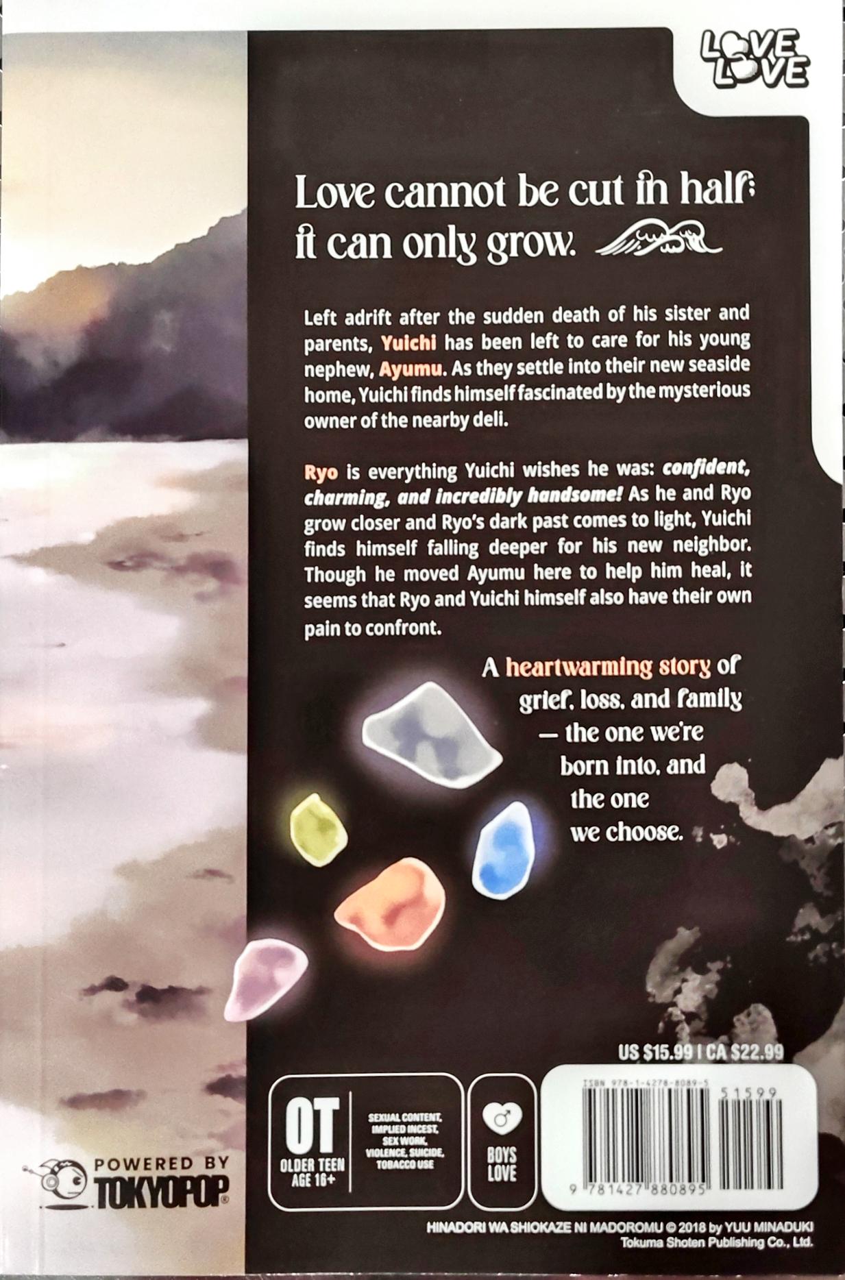 The Little Bird Sleeps By The Sea, Yuu Minaduki, Manga, BL, Yaoi, Romance,