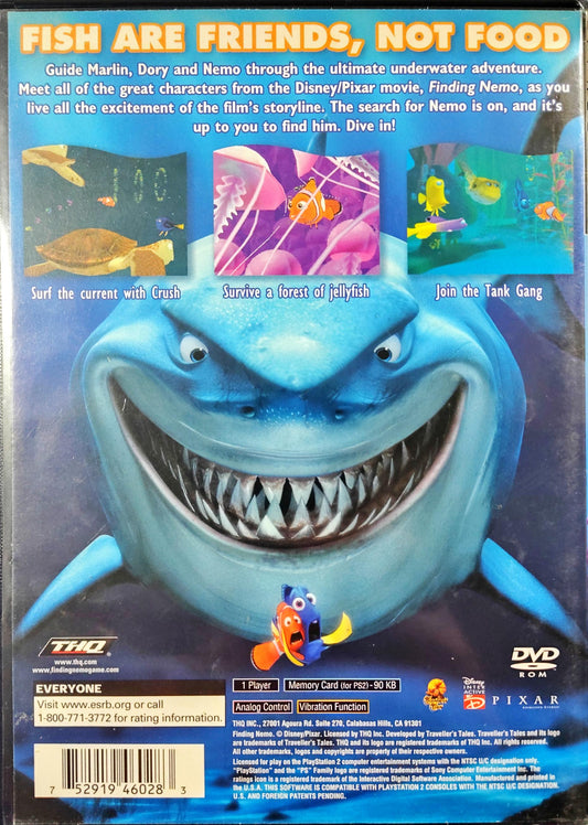 Finding Nemo PlayStation 2 Open box, Complete, Tested