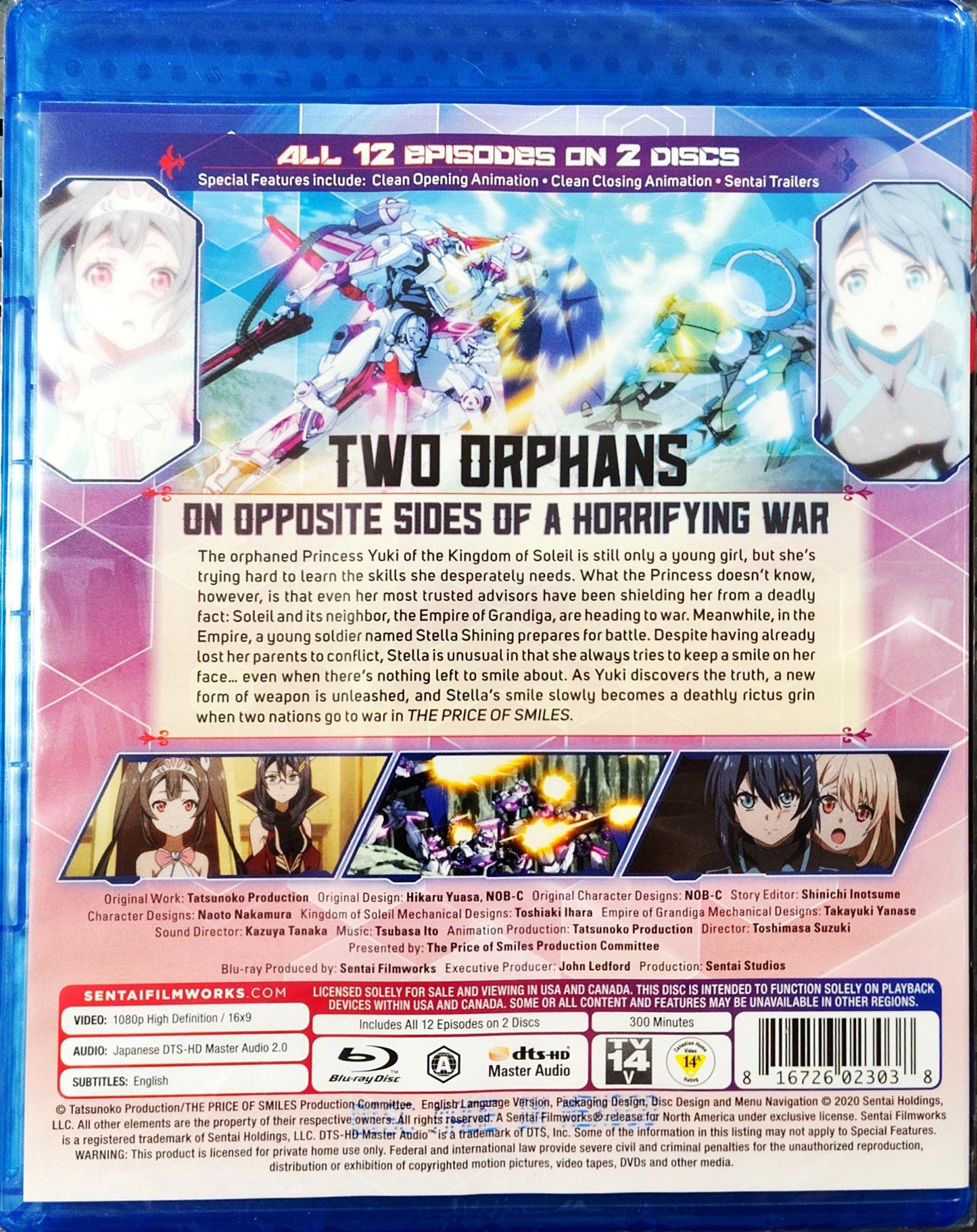 The Price of Smiles Blu-ray Complete Collection Sealed