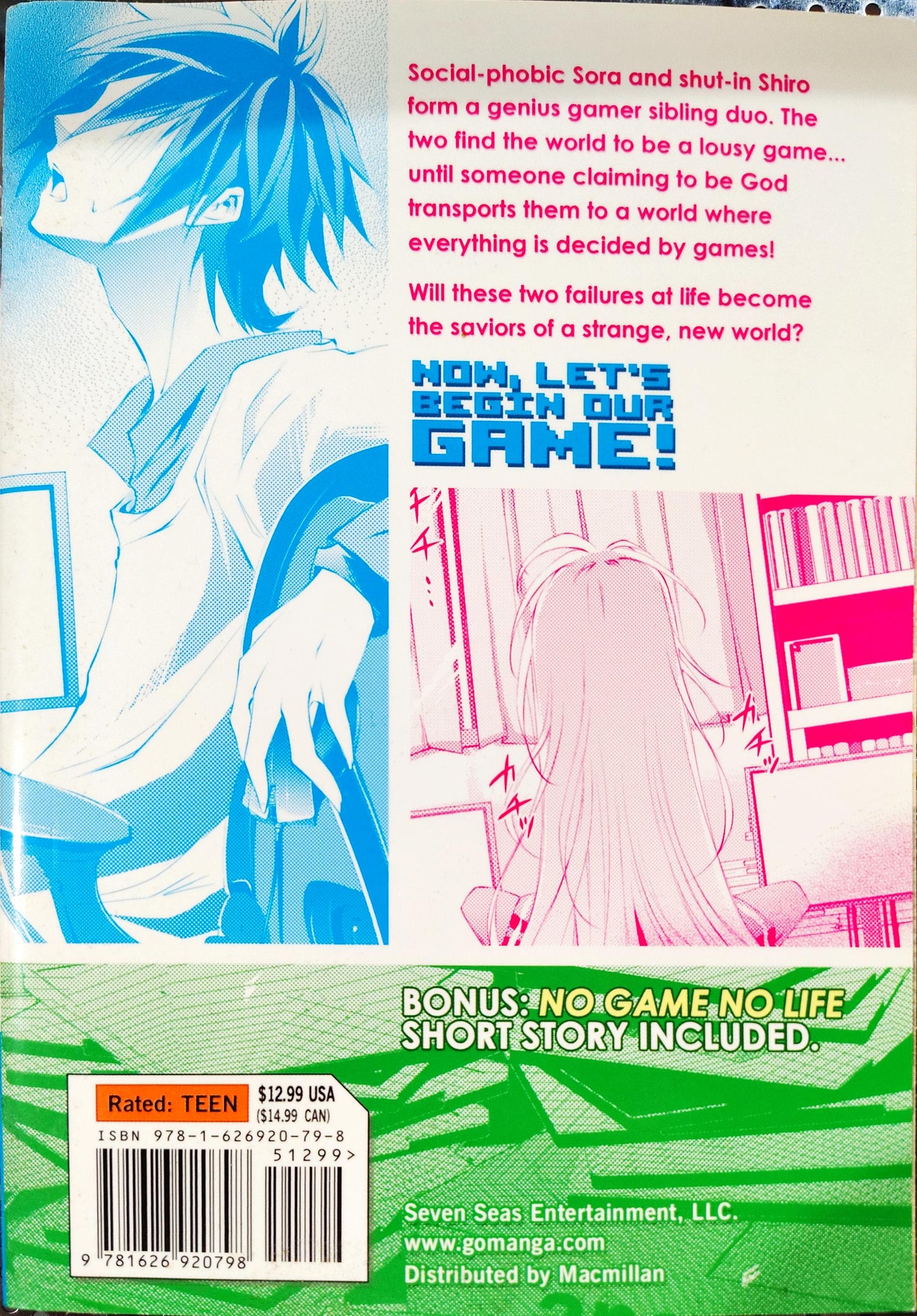 No Game No Life, Manga Vol 1
