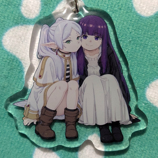Frieren and Fern ANIMEinU Keychain