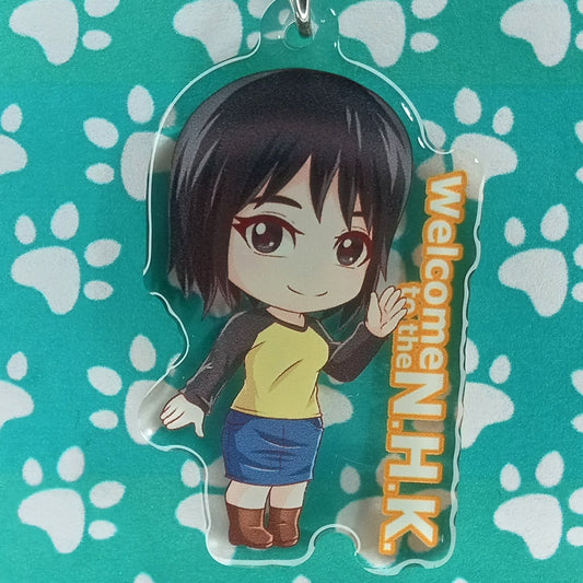 Welcome to the NHK Misaki ANIMEinU Keychain