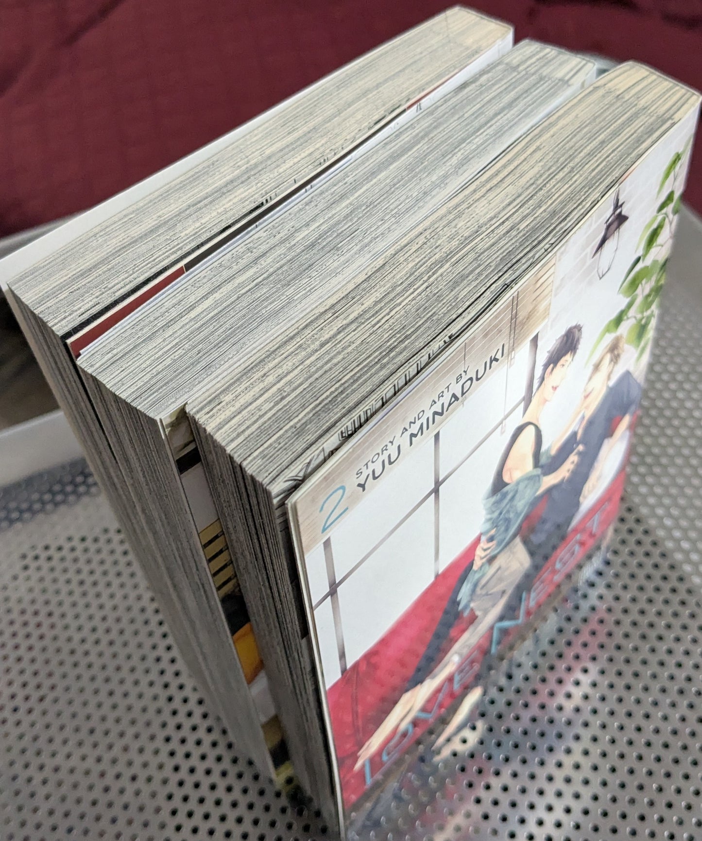 Love Nest Manga, 1 2 2nd Yuu Minaduki BL, Yaoi, Romance, Mature,