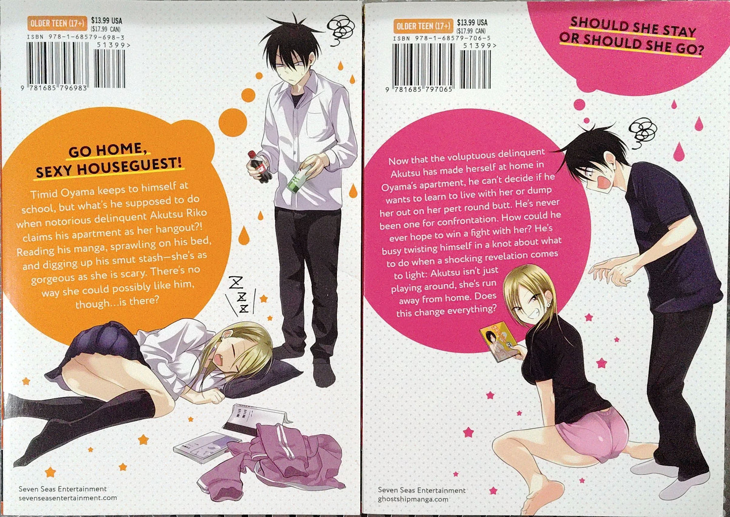 Please Go Home Miss Akutsu! Vol 1 and 2, Taichi Nagaoka, Manga