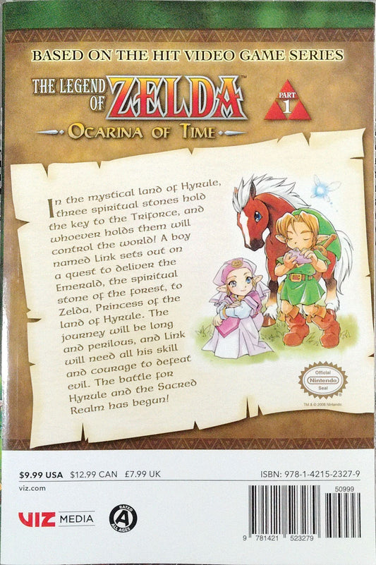 The Legend of Zelda, Ocarina of Time, Part 1, Akira Himekawa, Manga