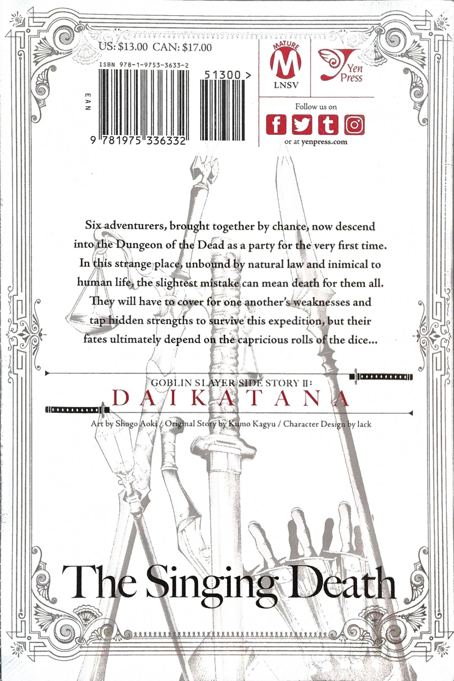 Goblin Slayer Side Story II: Dai Katana, Vol. 2, Manga, Sealed
