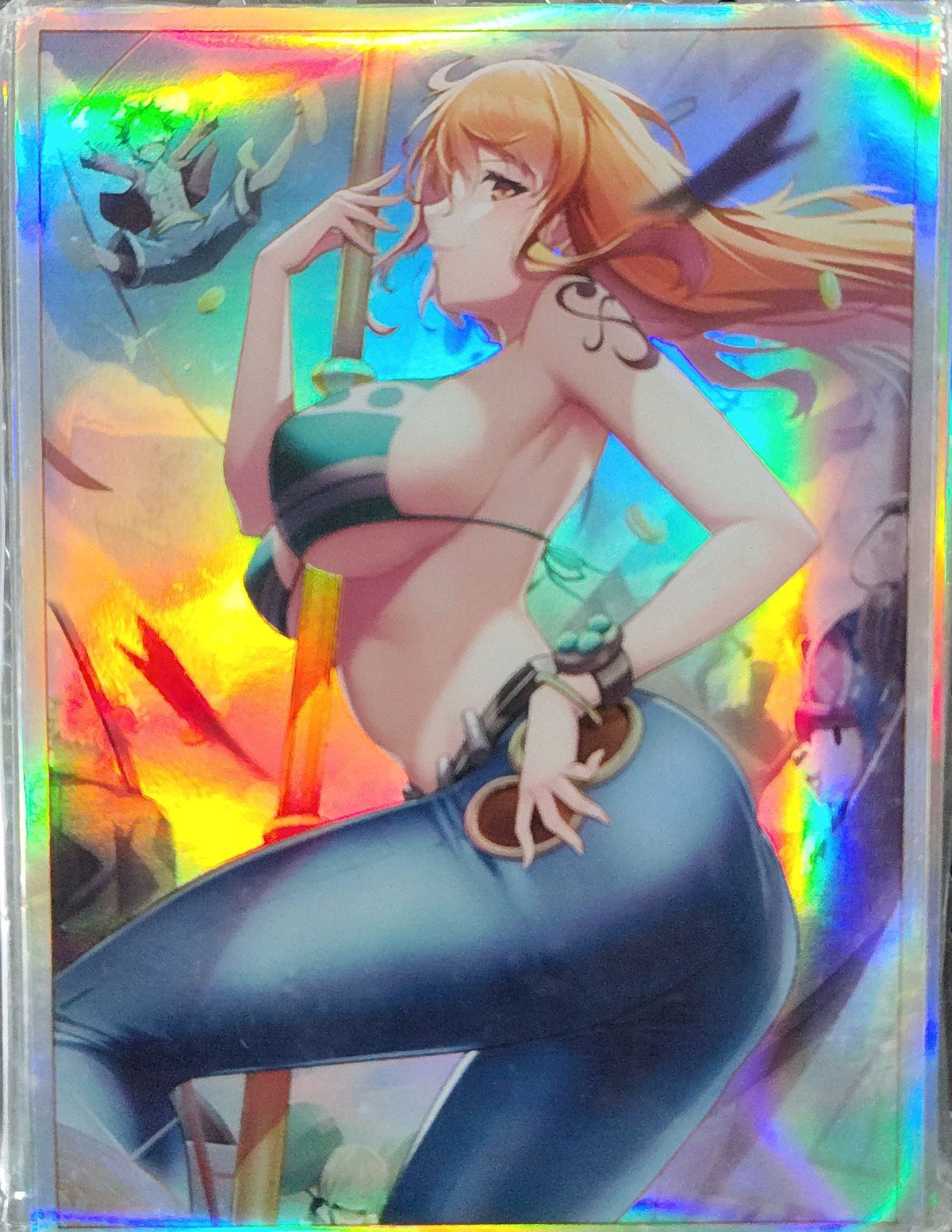 Nami, One Piece, Anime Card Sleeves 60 Standard Card Size