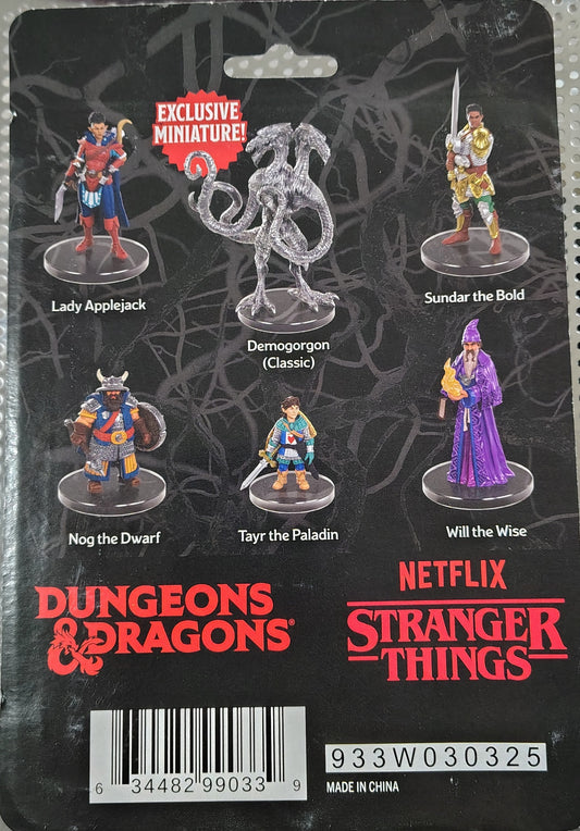 Stranger Things D&D Miniature Adventure Heroes
