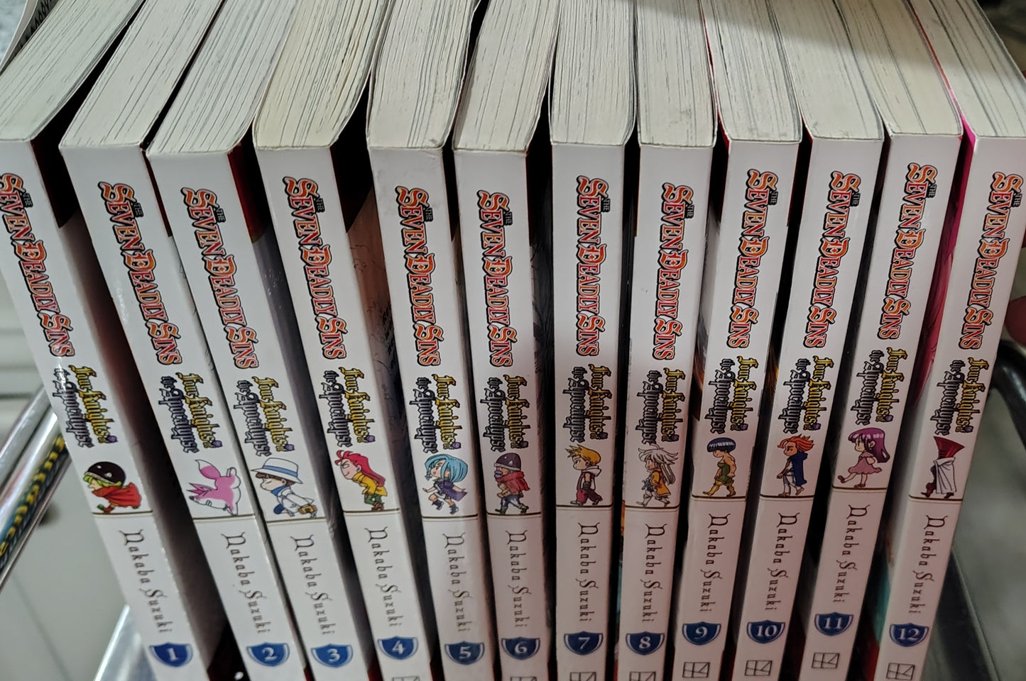 The Seven Deadly Sins Four Knights of the Apocalypse Vol 1-12, Manga