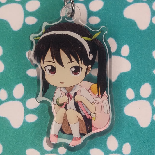 Monogatari Mayoi Hachikuji ANIMEinU Keychain