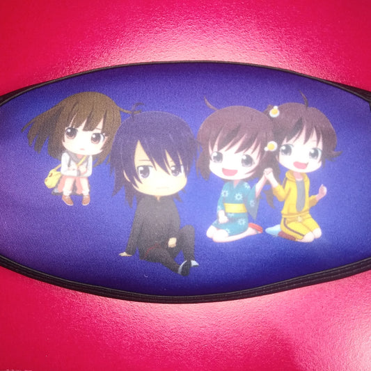 Monogatari Nisemonogatari ANIMEinU Face Mask