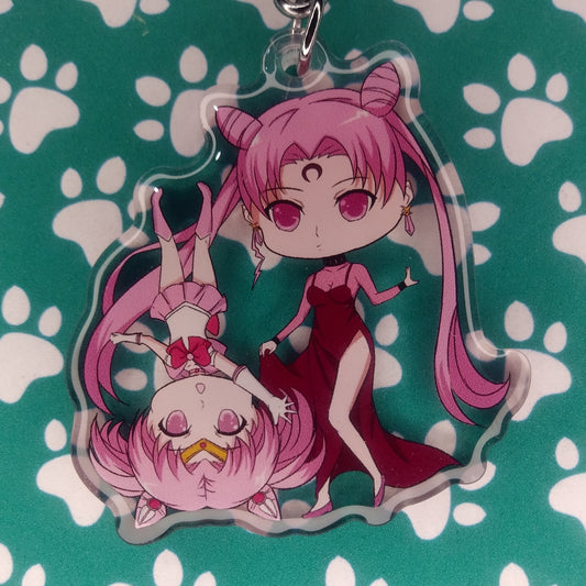 Sailor Moon Chibi Moon Black Lady ANIMEinU Keychain