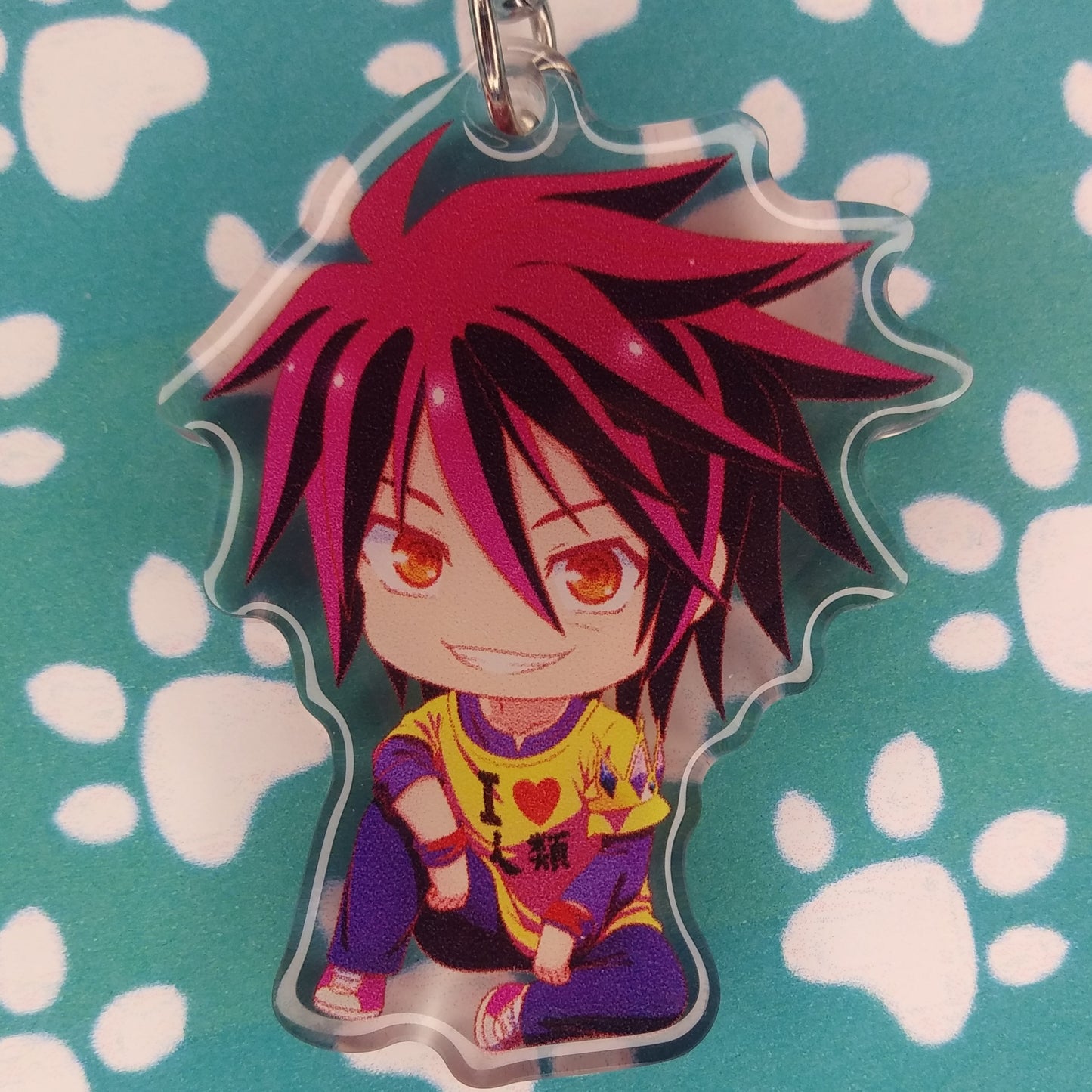 No Game No Life Sora ANIMEinU Keychain