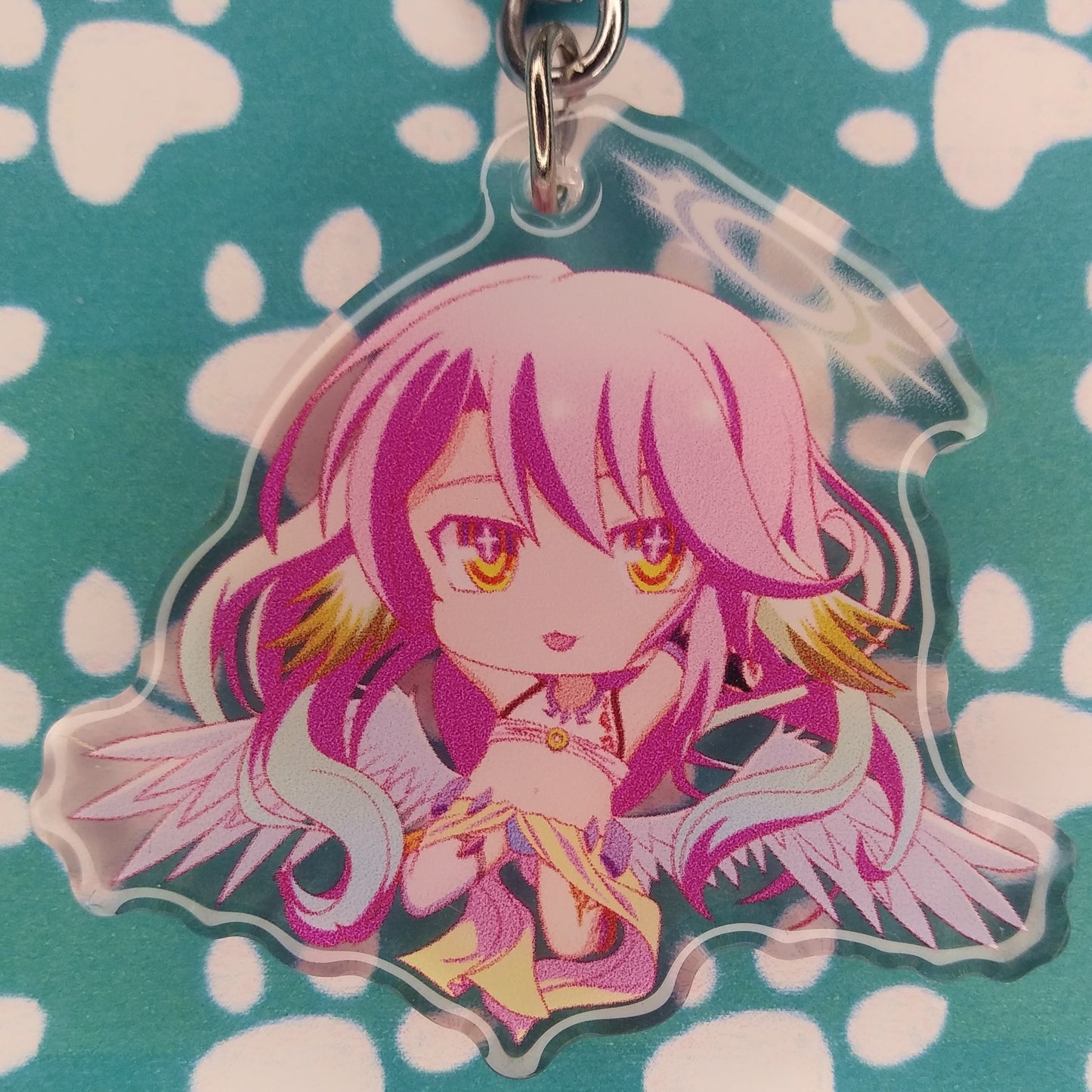 No Game No Life Jibril ANIMEinU Keychain