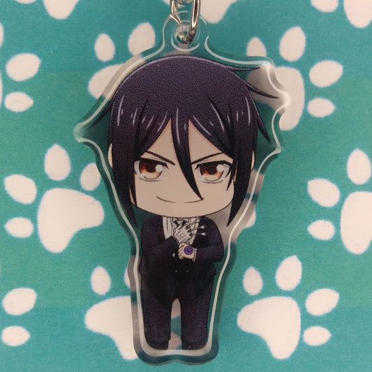 Black Butler Sebastian ANIMEinU Keychain