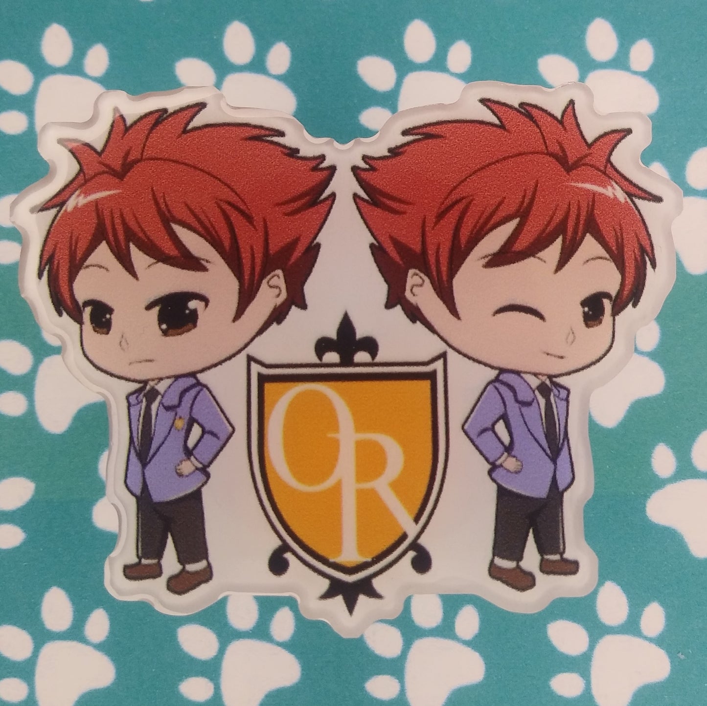 Host Club Hitachiin Twins ANIMEinU Collapsible Phone Grip