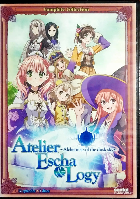 Atelier Escha & Logy Alchemists of the Dusk Sky DVD Complete Collection Sealed