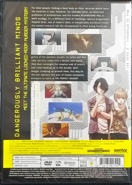 The Perfect Insider DVD Complete Collection Sealed