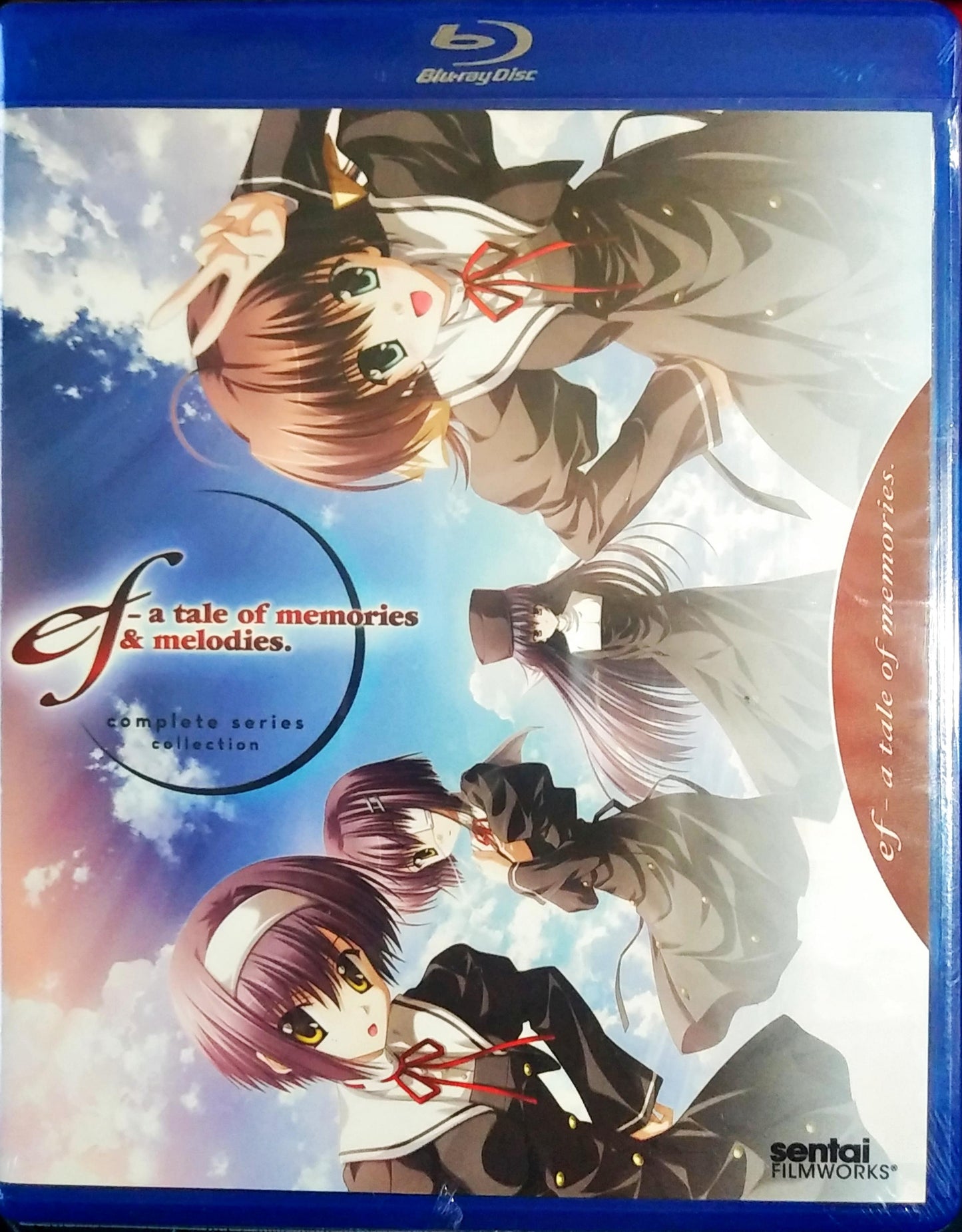 ef ~ a tale of memories & melodies Blu-ray Complete Series Collection Sealed