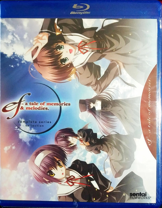 ef ~ a tale of memories & melodies Blu-ray Complete Series Collection Sealed