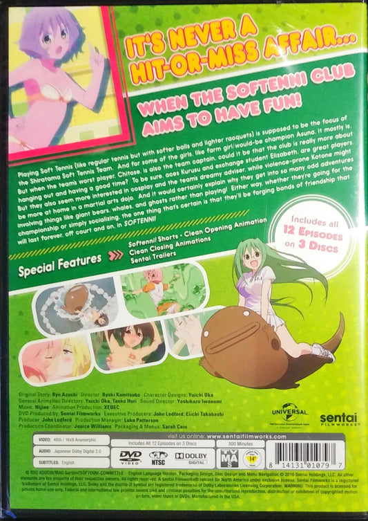 Softenni! DVD Complete Collection Sealed