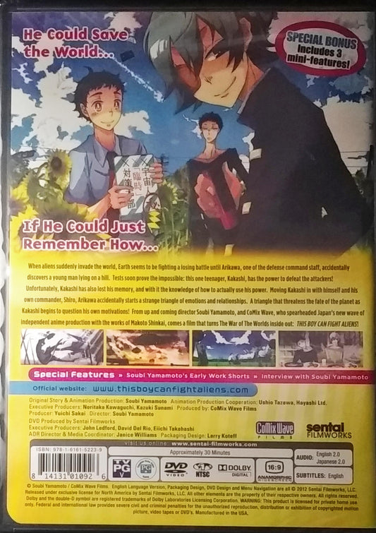 This Boy Can Fight Aliens DVD Complete Collection Sealed