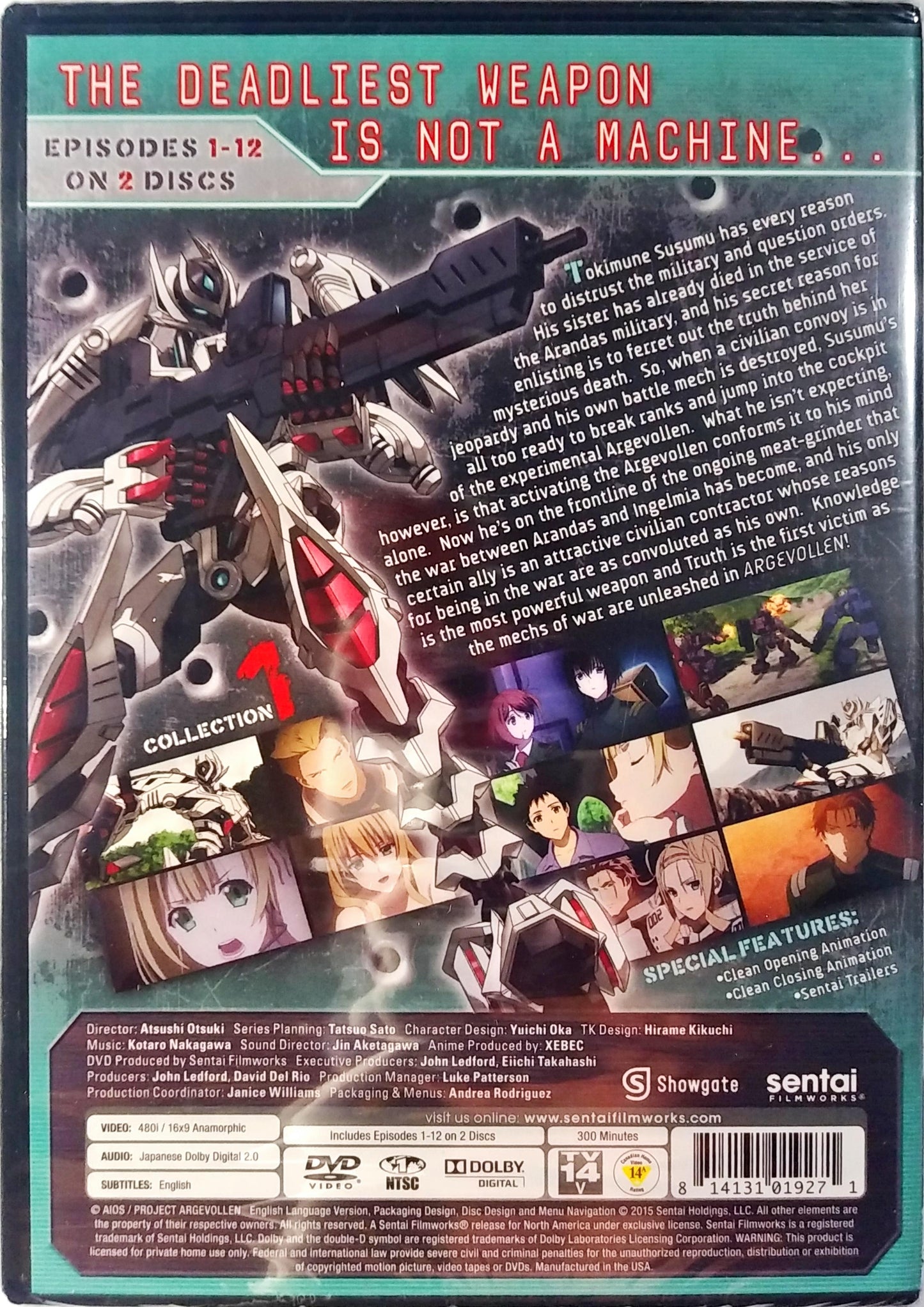 Argevollen DVD Collection 1 Sealed