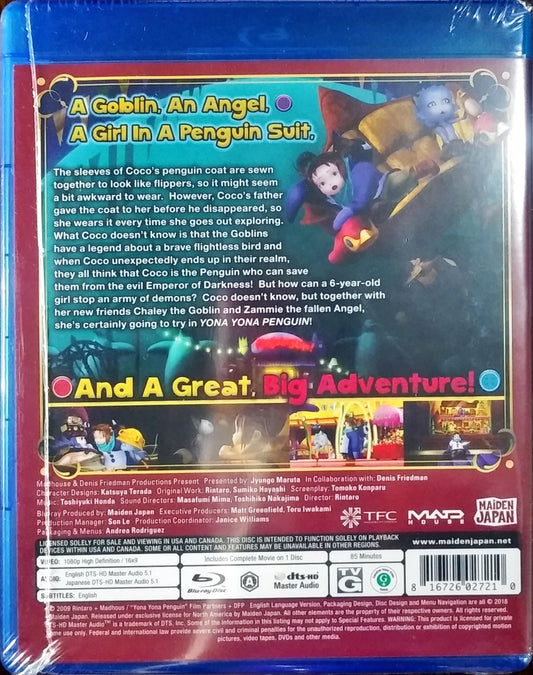 Yona Yona Penguin Blu-ray Anime Movie