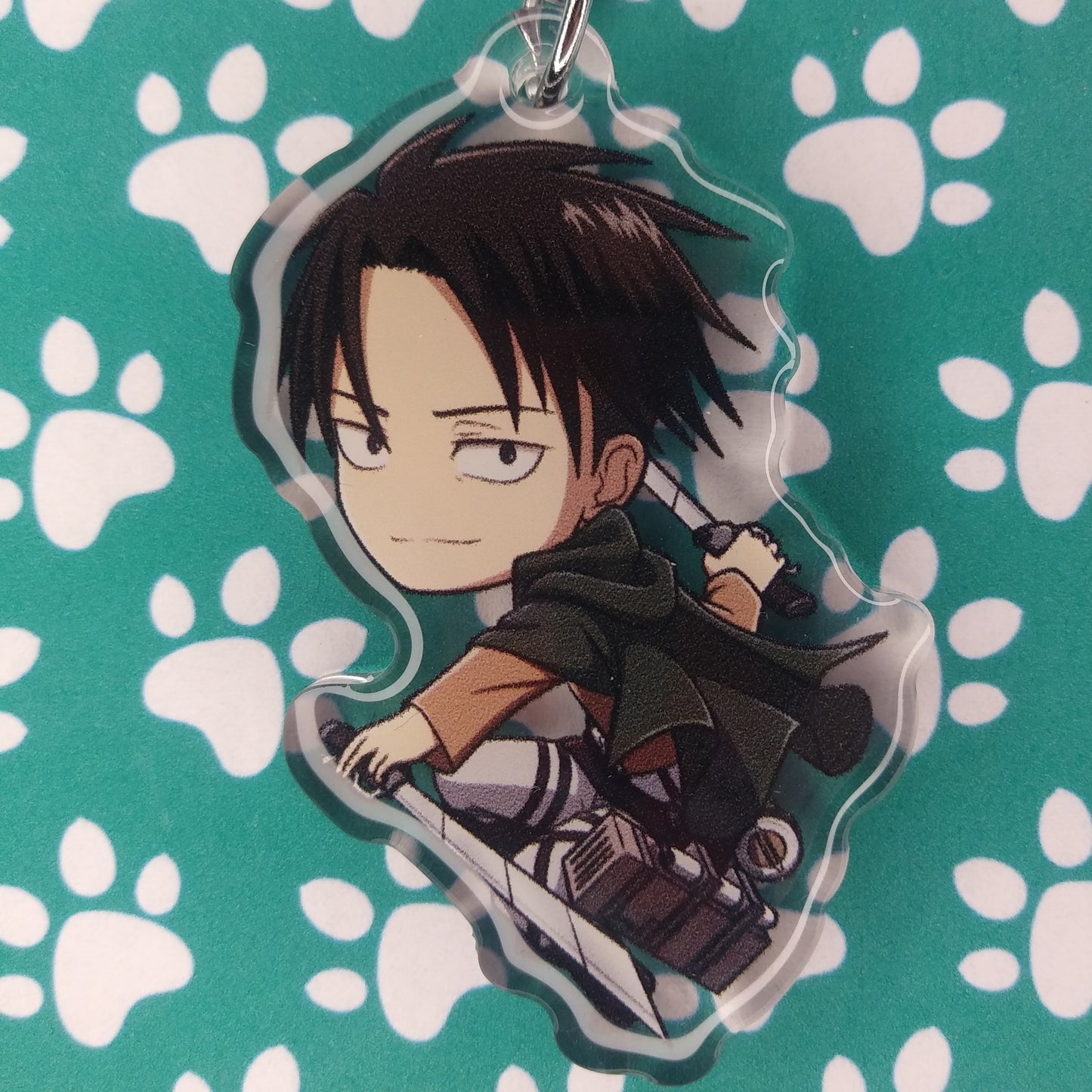 Attack on Titan Levi ANIMEinU Keychain