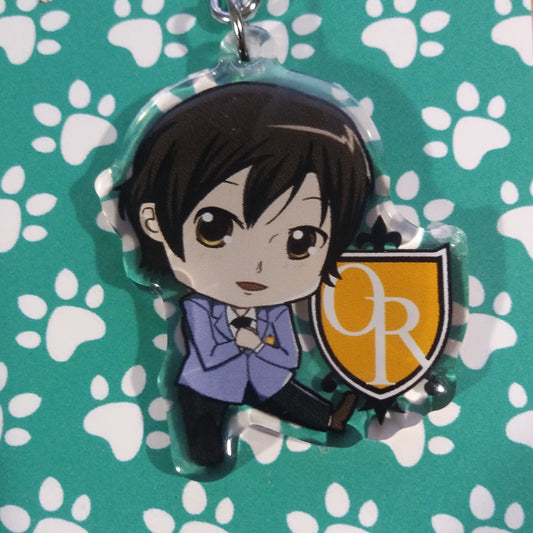 Host Club Haruhi ANIMEinU Keychain