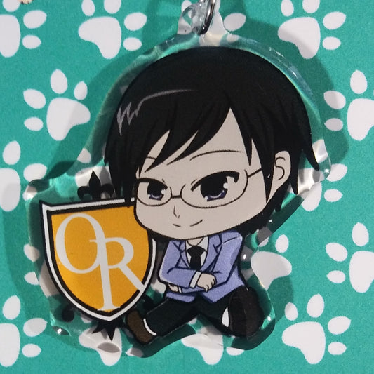 Host Club Kyoya ANIMEinU Keychain