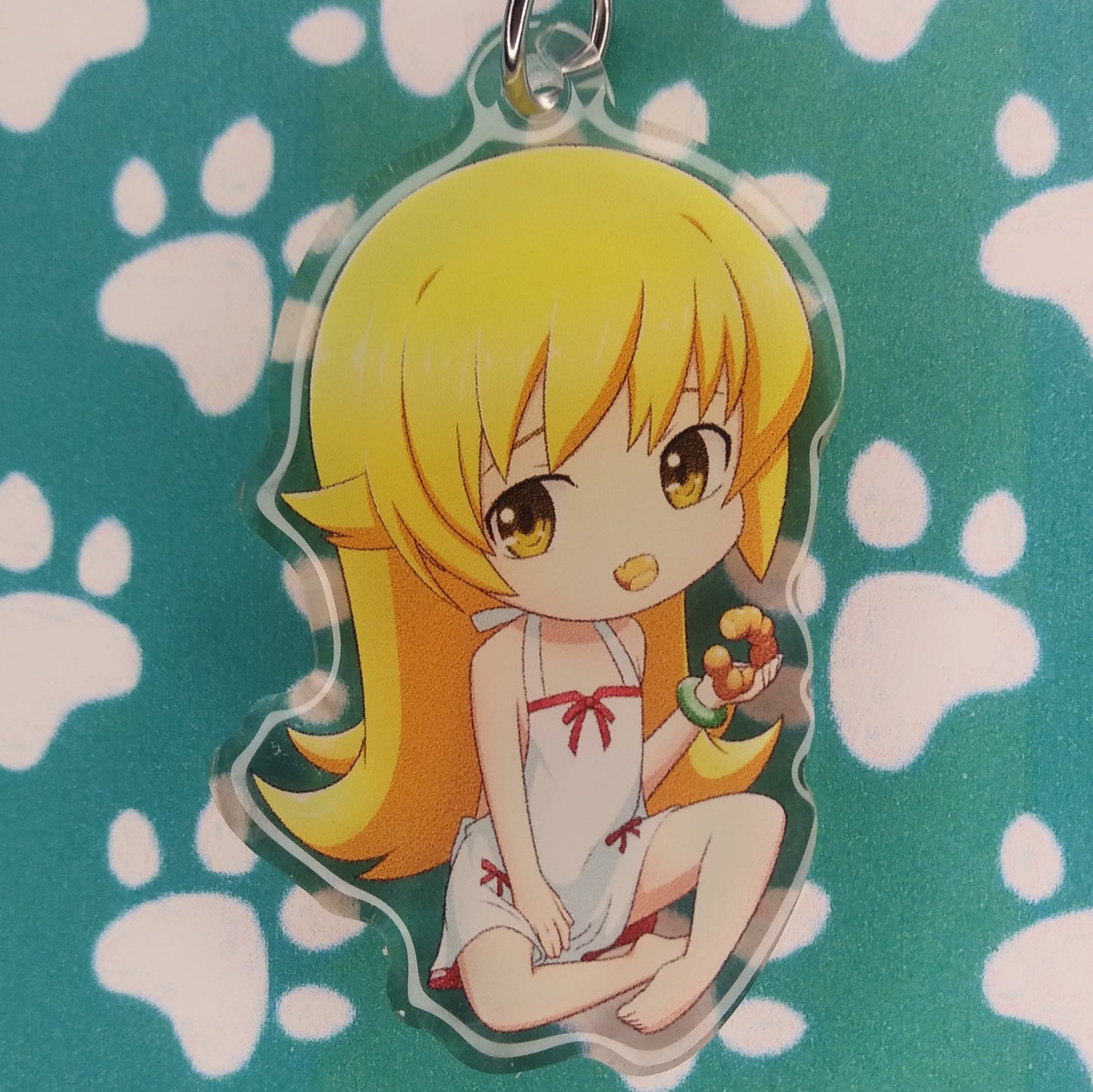 Monogatari Oshino Shinobu ANIMEinU Keychain