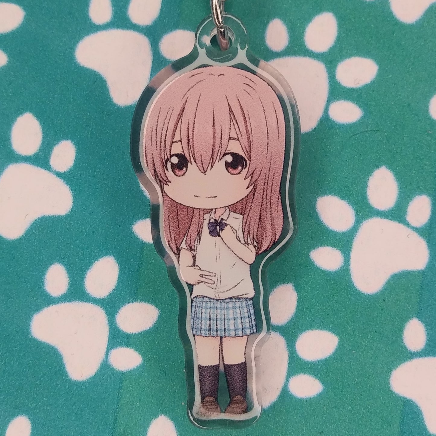 A Silent Voice Shoko Nishimiya ANIMEinU Keychain