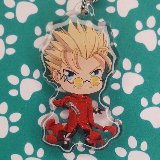 Trigun Vash the Stampede ANIMEinU Keychain