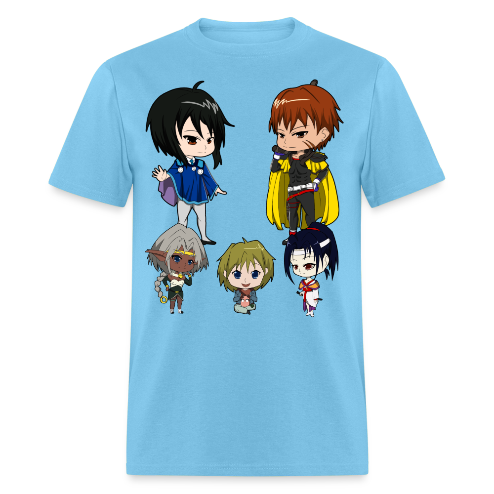 Outlaw Star T-Shirt ANIMEinU - aquatic blue