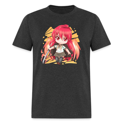 Shana T-Shirt Black ANIMEinU - heather black