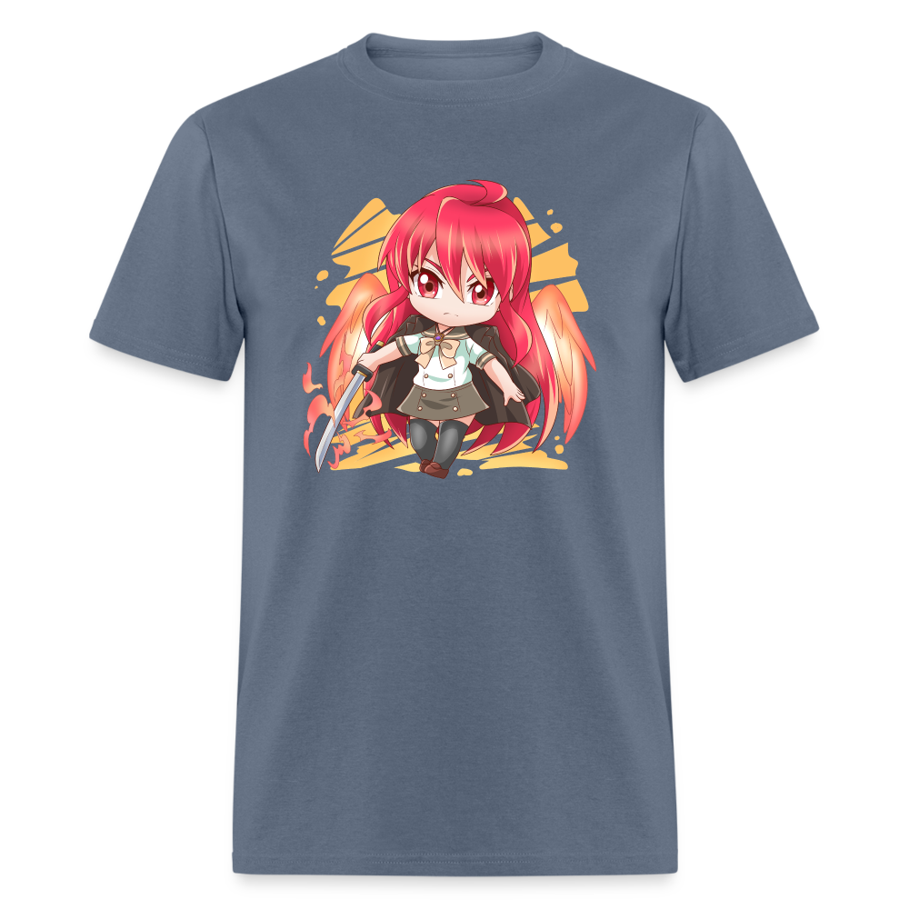 Shana T-Shirt Black ANIMEinU - denim